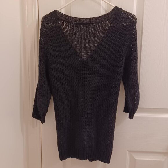 Kenneth Cole Select Black Cardigan - Picture 2 of 6